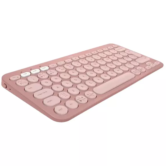 Set Tastatură + Mouse Logitech Pebble 2 Combo, Fără fir, Roz, 4 image