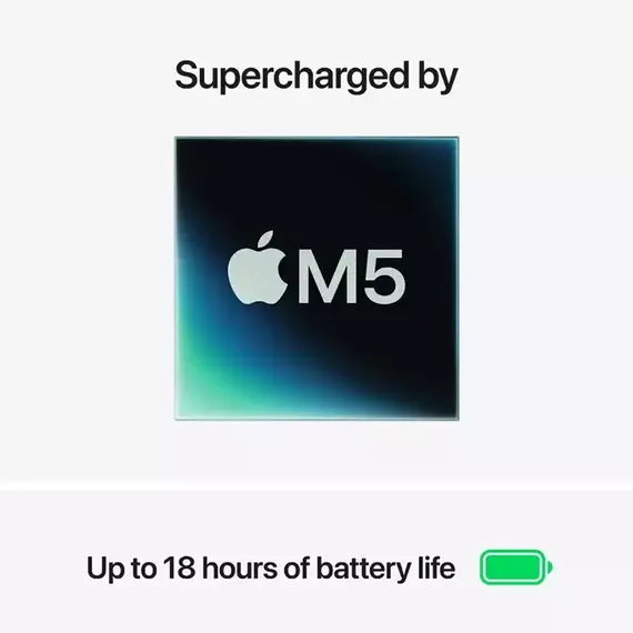 NB Apple MacBook Air 13.6" Z1L3000BR Starlight (M5 16Gb 512Gb) 70W charger, 4 image