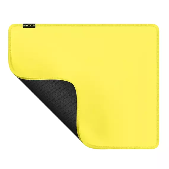Mouse Pad pentru jocuri HATOR Tonn EVO, Medium, Galben, 4 image