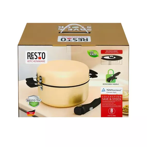 Set de vase RESTO 95802, Bej, 6 image