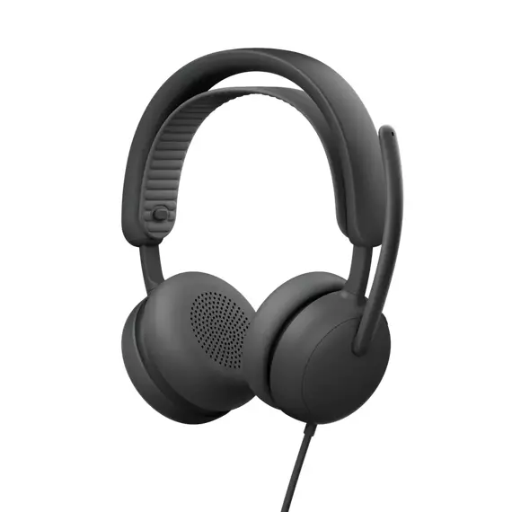 Căști Logitech Zone Wired 2, Grafit, 4 image