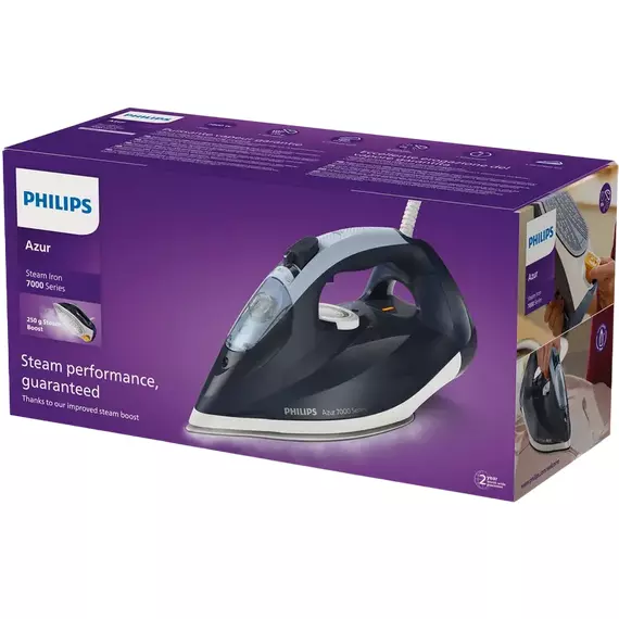 Fier de călcat PHILIPS DST7041/20, 2800W, Albastru, 2 image