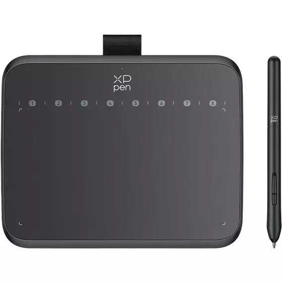 Graphic Tablet XP Pen DECO 640, 60°, 16384 Levels, 6.3” × 3.54”, 5080 LPI, 220RPS, Reading Height 10, 3 image