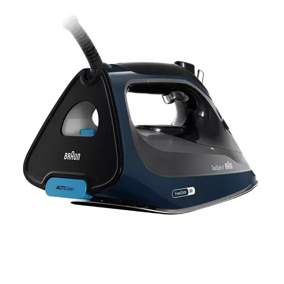 Fier de călcat Braun SI 9682 DB, 3200W, Negru | Albastru, 2 image