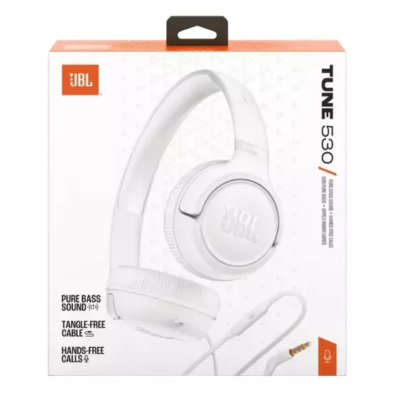 Căști JBL T530, Alb, 4 image