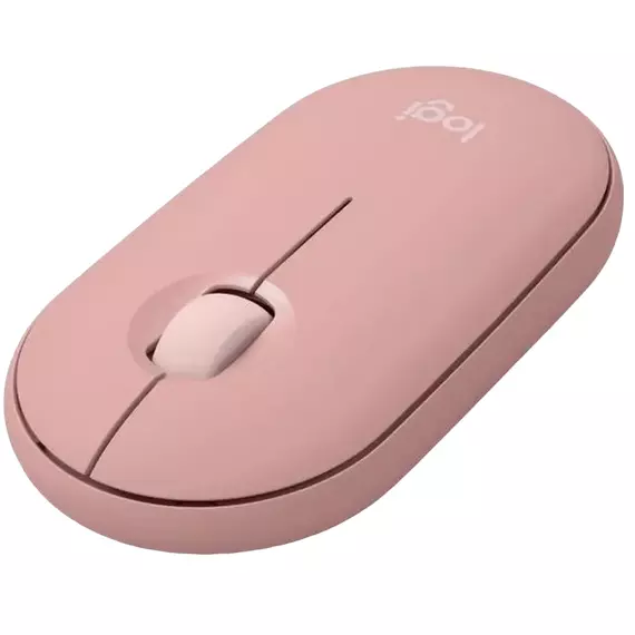 Set Tastatură + Mouse Logitech Pebble 2 Combo, Fără fir, Roz, 5 image