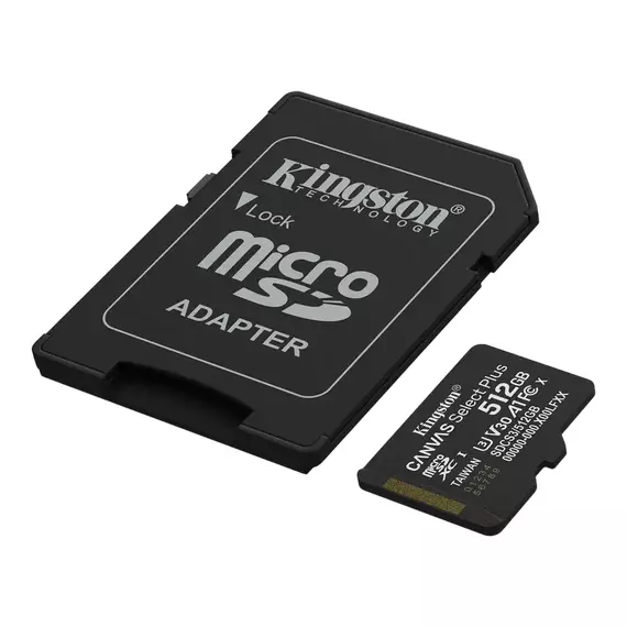 Card de Memorie Kingston Canvas Select Plus, 512GB (SDCS3/512GB), 2 image