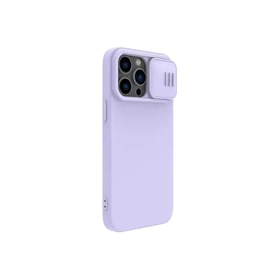 Husă Nillkin iPhone 14 Pro, CamShield Silky Silicone, Violet, 5 image