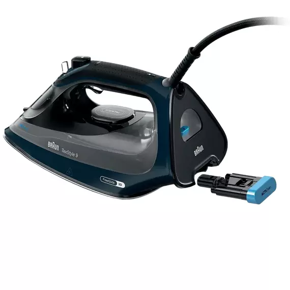 Fier de călcat Braun SI 9682 DB, 3200W, Negru | Albastru, 3 image