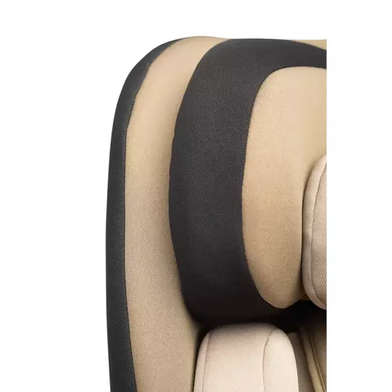 Scaun auto Caretero Mokki i-Size, Grupa 0+/1/2/3 (0-36 kg), Bej, 6 image