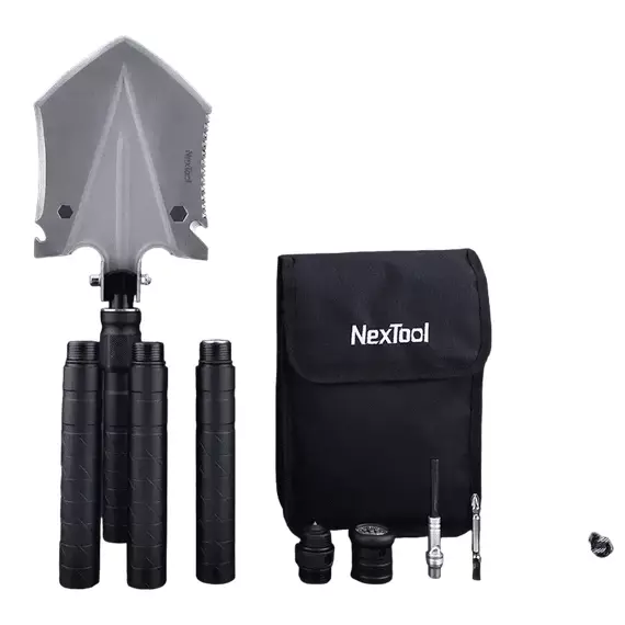 Lopata pliabila multifunctionala Xiaomi Outdoor Survival Garden Spade, 4 image