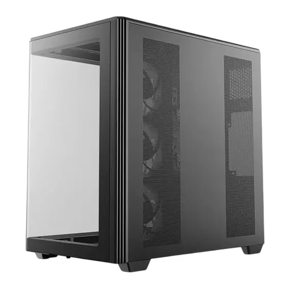 Case ATX Deepcool CG590U 5F, w/o PSU,3x120side 2x120rear ARGB PWM, 2xUSB3.0, 1xTypeC, Curved-Glass P, 2 image