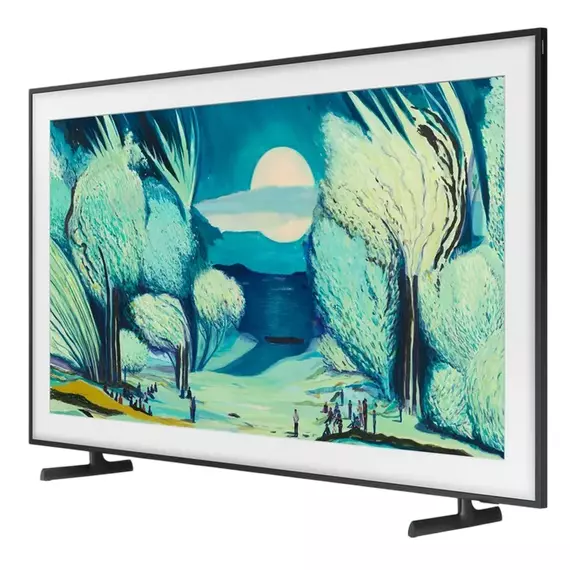 75" QLED SMART TV Samsung QE75LS03FAUXUA, 3840x2160 4K UHD, Tizen, Negru, 4 image