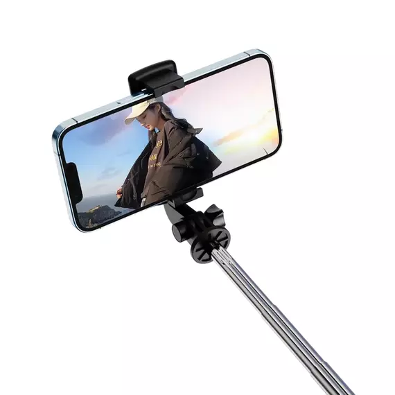 Selfie Stick XO SS09, Negru, 3 image