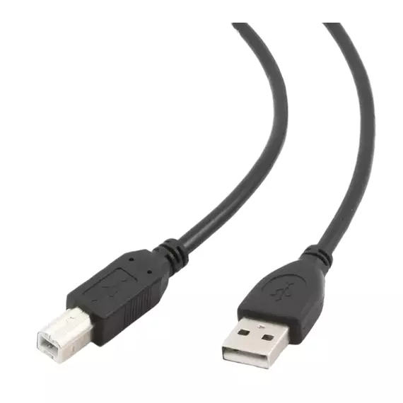 Adaptor USB Cablexpert CCP-USB2-AMBM-1M, USB Type-A/USB Type-B, 1m, Negru, 3 image