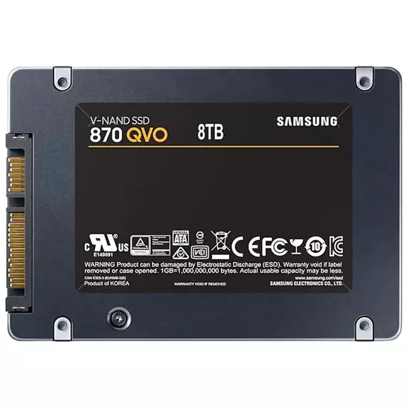 Unitate SSD Samsung 870 QVO MZ-77Q8T0, 8000GB, MZ-77Q8T0BW, 3 image