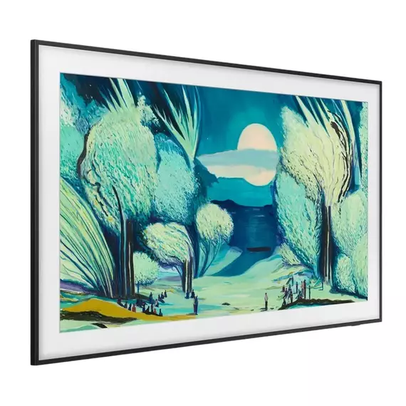 75" QLED SMART TV Samsung QE75LS03FAUXUA, 3840x2160 4K UHD, Tizen, Negru, 5 image
