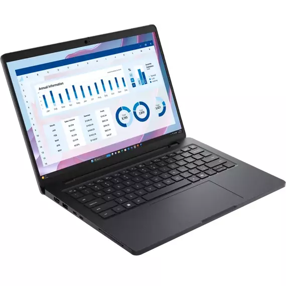 Laptop Business 14" DELL Pro Max 14 MC14255, Magnetite, AMD Ryzen AI 9 HX PRO 370, 32GB/1024GB, Windows 11 Pro, 3 image