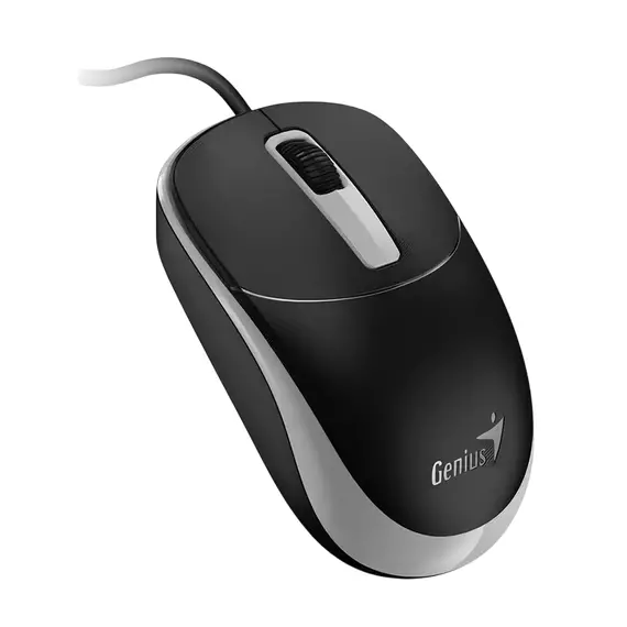 Mouse Genius DX-123, Negru | Gri, 2 image