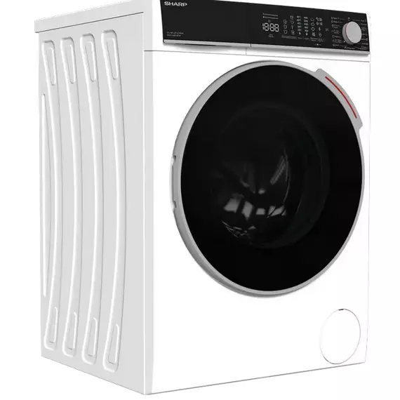 Mașină de spălat Sharp ES-NFL814CWNA-EE, 8kg, Alb, 2 image