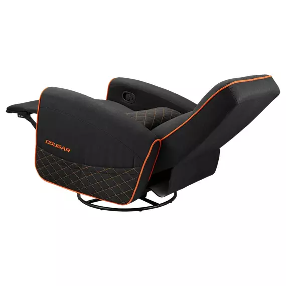Scaun Gaming Cougar FIDOM, Imitație de in, Negru | Portocaliu, 8 image