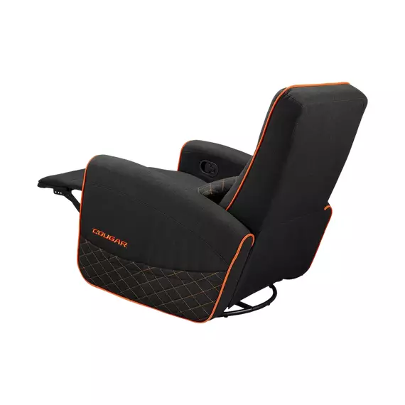 Scaun Gaming Cougar FIDOM, Imitație de in, Negru | Portocaliu, 2 image