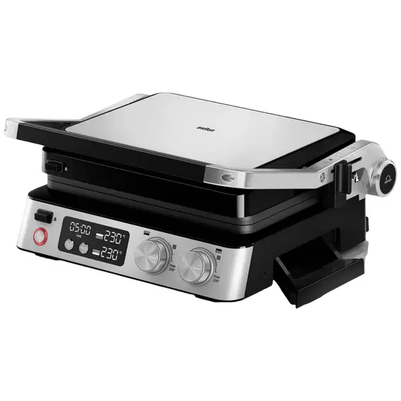 Grătar electric Braun CG 7044, 2000W, Negru | Oţel inoxidabil, 7 image