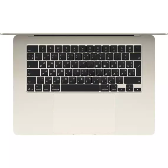 Laptop 15,3" Apple MacBook Air 15, Starlight, M5 with 10-core CPU and 10-core GPU, 16GB/1024GB, macOS Tahoe, 4 image