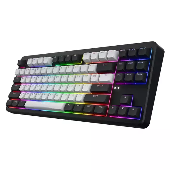 Tastatură HATOR Rockfall 3 TKL, Cu fir / Fără fir, Negru, 5 image
