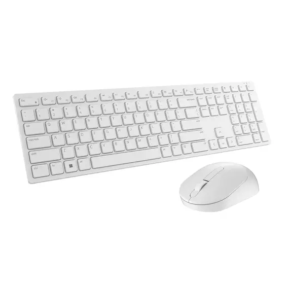 Set Tastatură + Mouse DELL KM5221W, Fără fir, Alb, 4 image