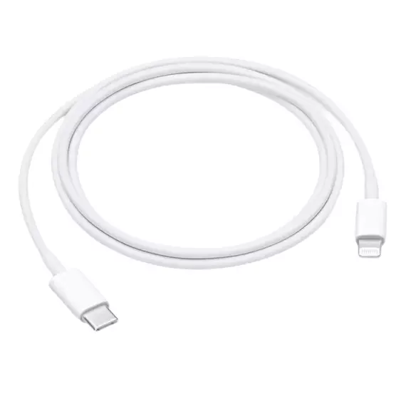 Cablu încărcare și sincronizare Apple MM0A3ZM/A, USB Type-C/Lightning, 1m, Alb, 5 image