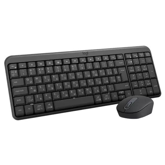 Set Tastatură + Mouse Logitech MK250, Fără fir, Negru, 4 image