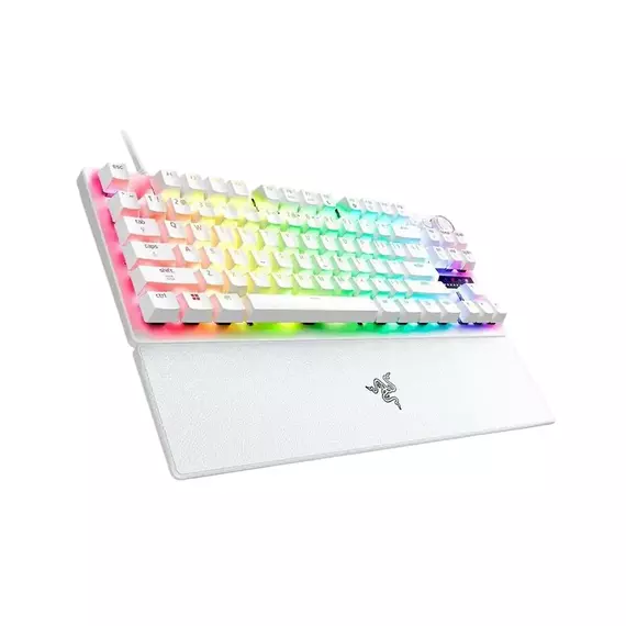 Tastatură Razer Huntsman V3 Pro TKL 8KHz, Cu fir, Alb, 3 image