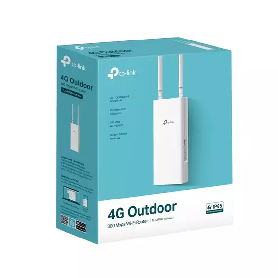 Router fără fir TP-LINK TL-MR100-Outdoor, 3G, 4G, Alb, 7 image
