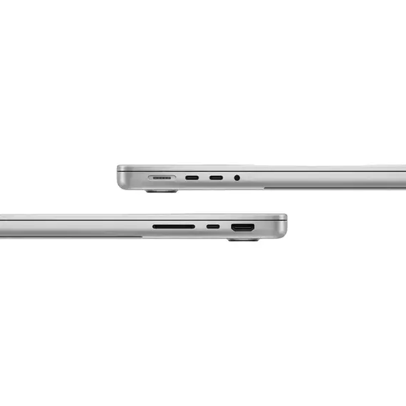 Laptop 14,2" Apple MacBook Pro 14 A3401, Argintiu, M4 Pro with 14-core CPU and 20-core GPU, 24GB/1024GB, macOS Sequoia, 3 image