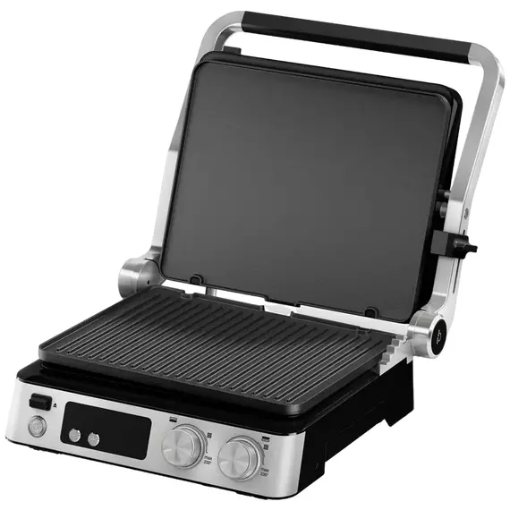 Grătar electric Braun CG 7044, 2000W, Negru | Oţel inoxidabil, 3 image