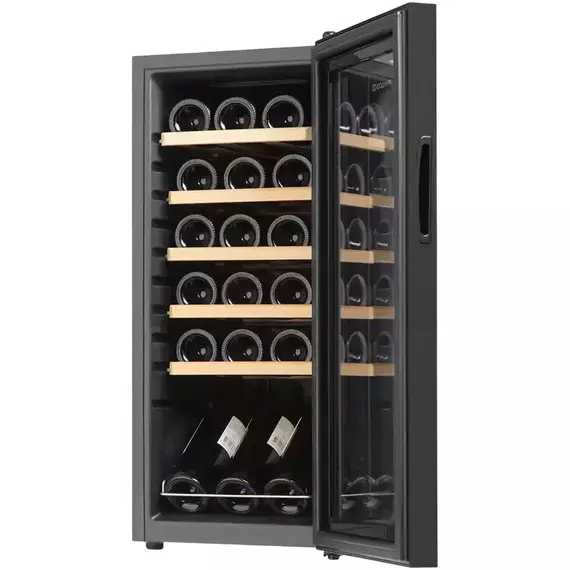Dulap pentru vin Philco PW18KF, Negru, 2 image