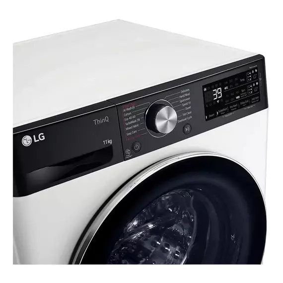 Mașină de spălat LG F4WR711S3HA, 11kg, Alb, 7 image