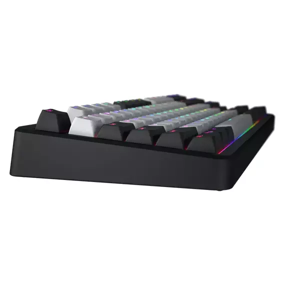 Tastatură HATOR Rockfall 3 TKL, Cu fir / Fără fir, Negru, 3 image
