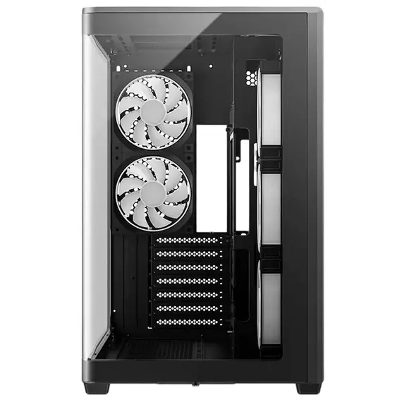 Case ATX Deepcool CG590U 5F, w/o PSU,3x120side 2x120rear ARGB PWM, 2xUSB3.0, 1xTypeC, Curved-Glass P, 5 image