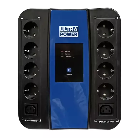 Sursă de alimentare neîntreruptibilă Ultra Power U-650, 650VA, Turn, 5 image