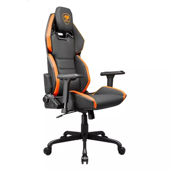 Scaun Gaming Cougar Hotrod, PU Piele, Negru | Portocaliu, 6 image