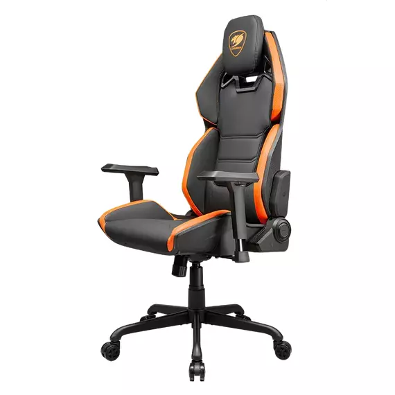 Scaun Gaming Cougar Hotrod, PU Piele, Negru | Portocaliu, 5 image