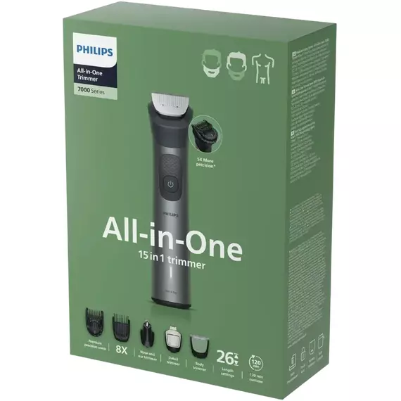 Trimmer pentru bărbați Philips MG7935/15, Gri, 2 image