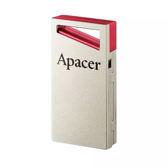 Memorie USB Apacer AH112, 32GB, Argintiu/Rosu, 2 image
