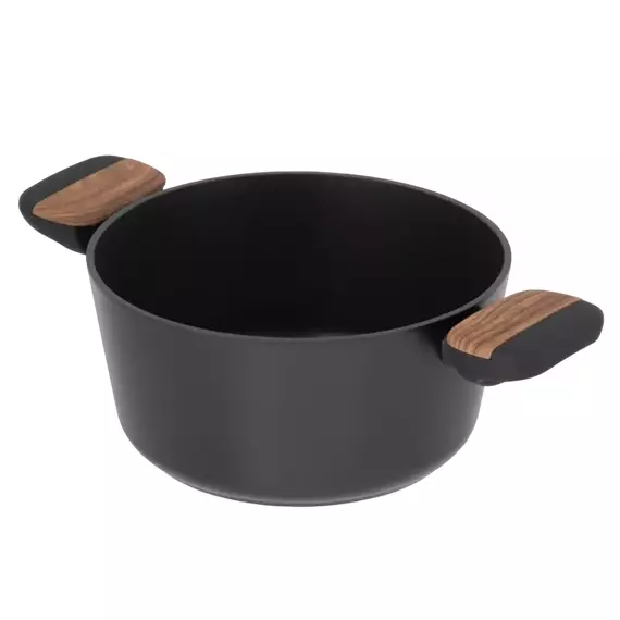 Cratiță RESTO 93187, 2.6L, 20cm, Negru, Maro, 7 image
