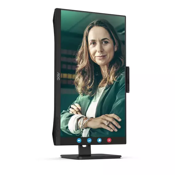 23,8" Monitor AOC 24P3QW, IPS 1920x1080 FHD, Negru, 4 image