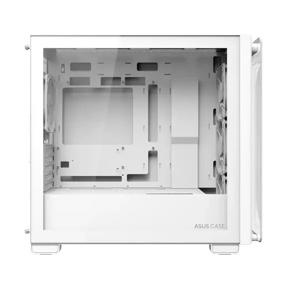 Carcasă PC ASUS A23 PLUS TG ARGB, Mini-Tower, Alb, 6 image