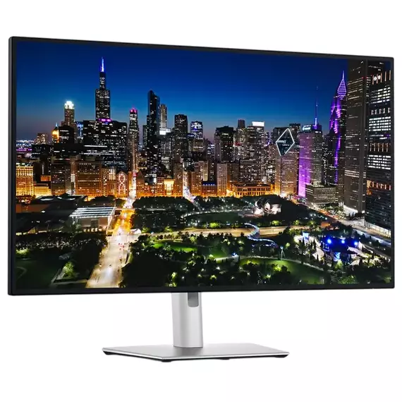 31,5" Monitor DELL U3225QE, IPS 3840x2160 4K UHD, Argintiu, 5 image
