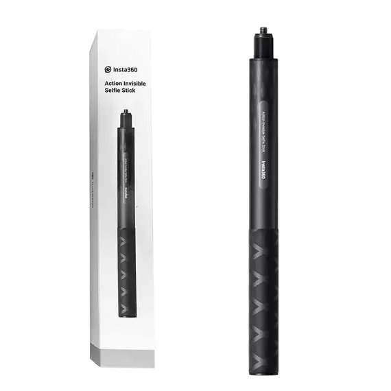 Selfie Stick Insta360 Action Invisible Selfie Stick, 100 cm, Negru, 2 image